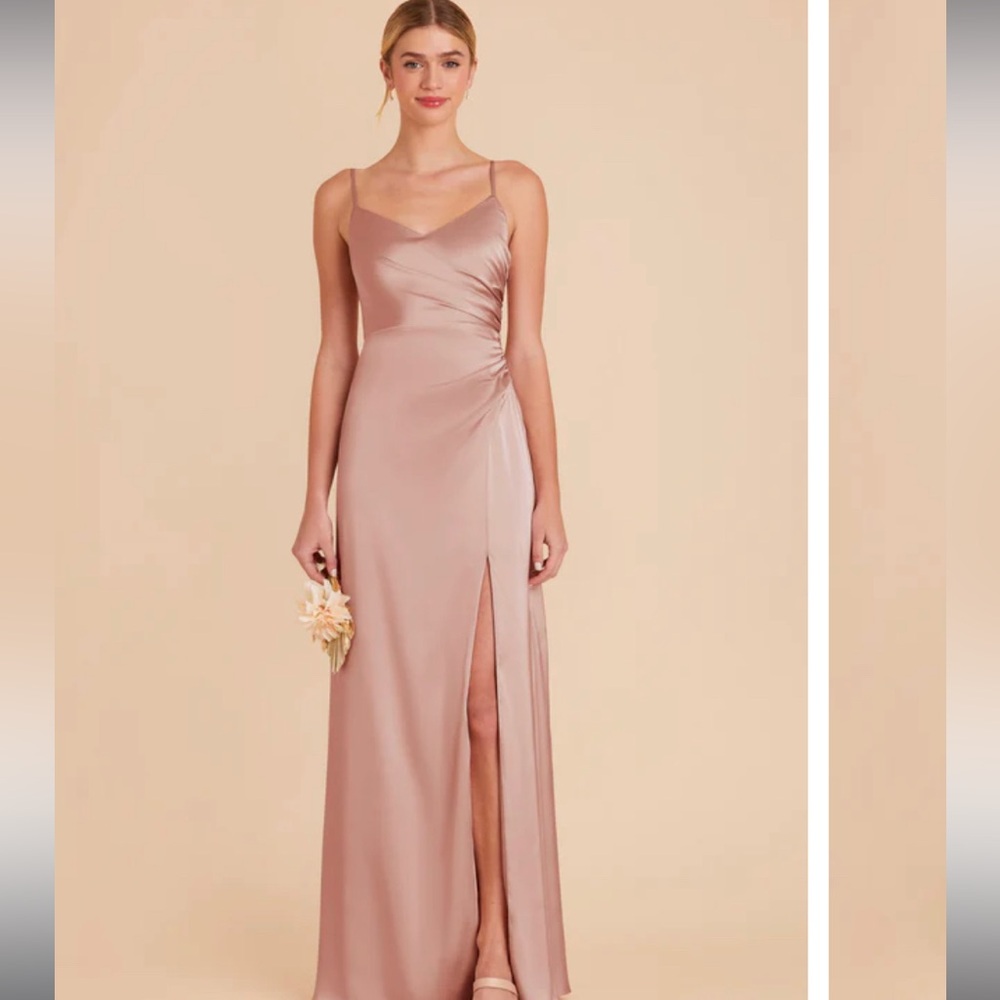 Birdy grey Catherine Dress
Matte Satin English Rose